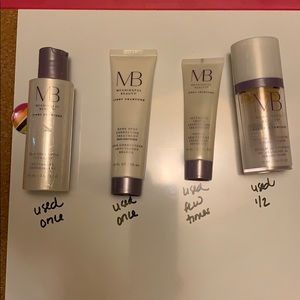Meaningful beauty products, small size. (Used)